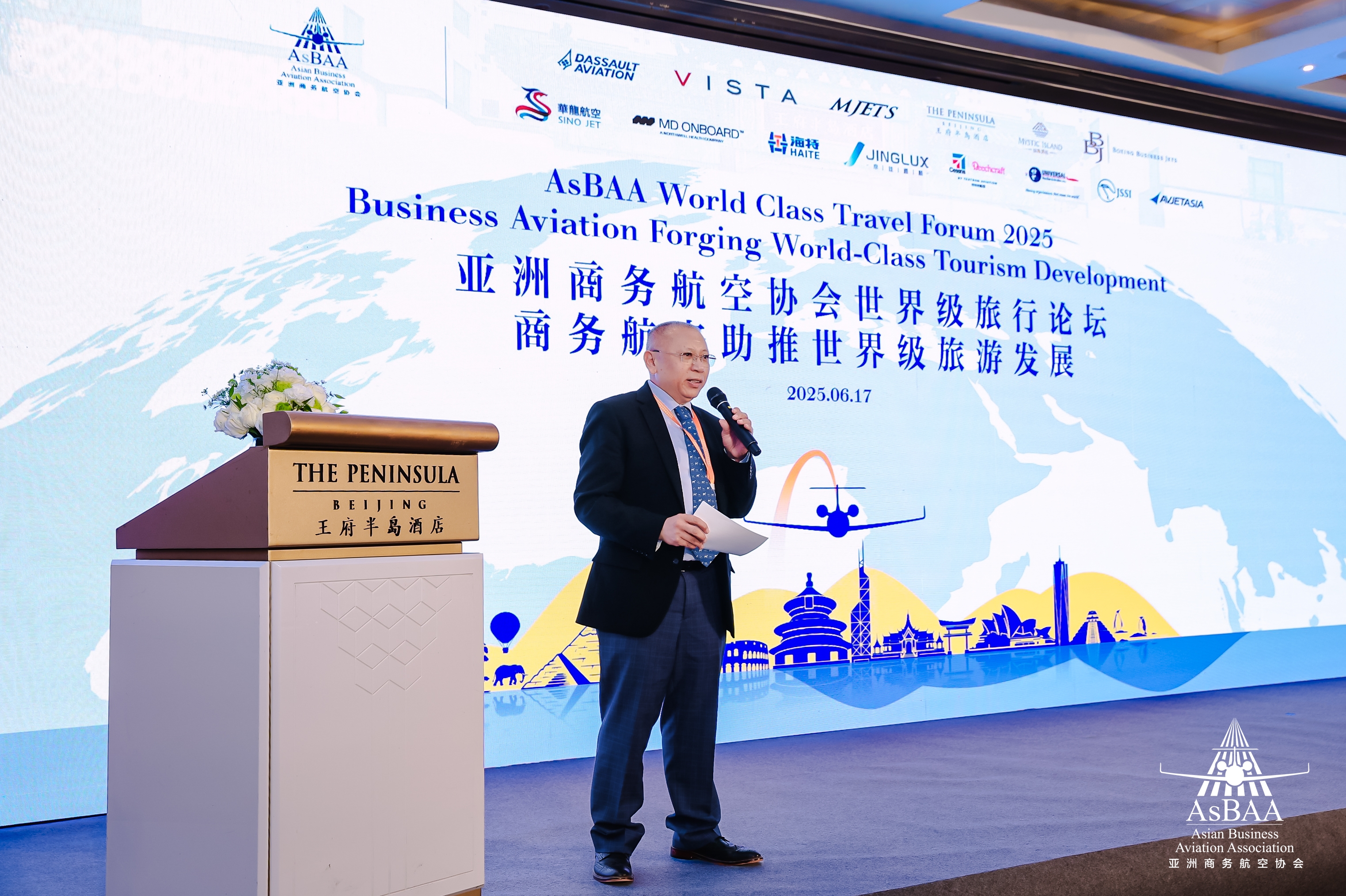 Mr. Etienne Sum Wah, Trade Commissioner from the Canada Embassy in Beijing